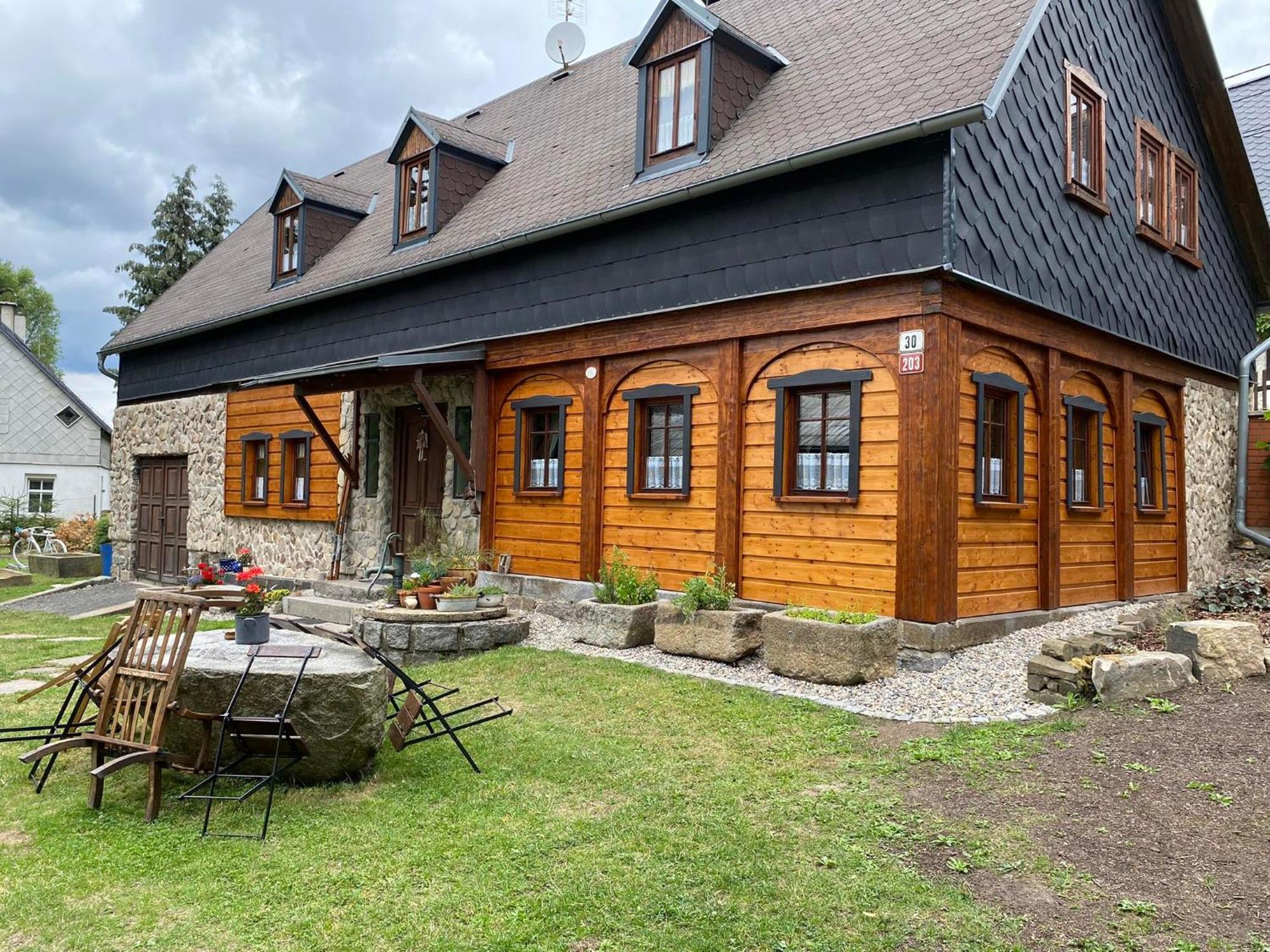 Вилла Chaloupka Kralovstvi Sluknov Экстерьер фото